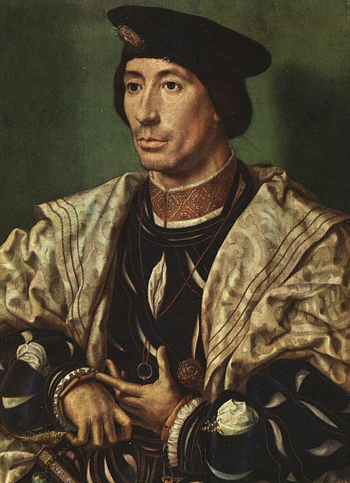  Portrait of Baudouin of Burgundy sg